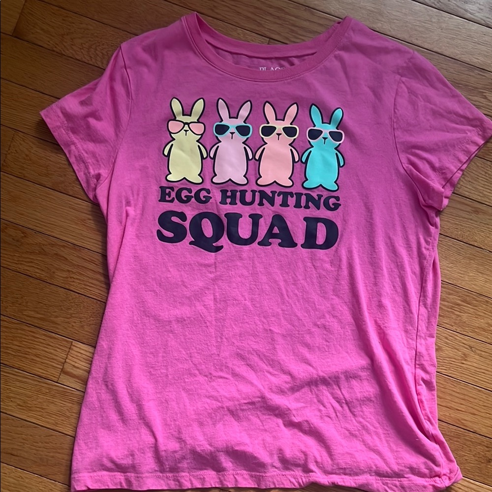 Children’s Place Easter Egg Hunting Squad Womens M T-Shirt